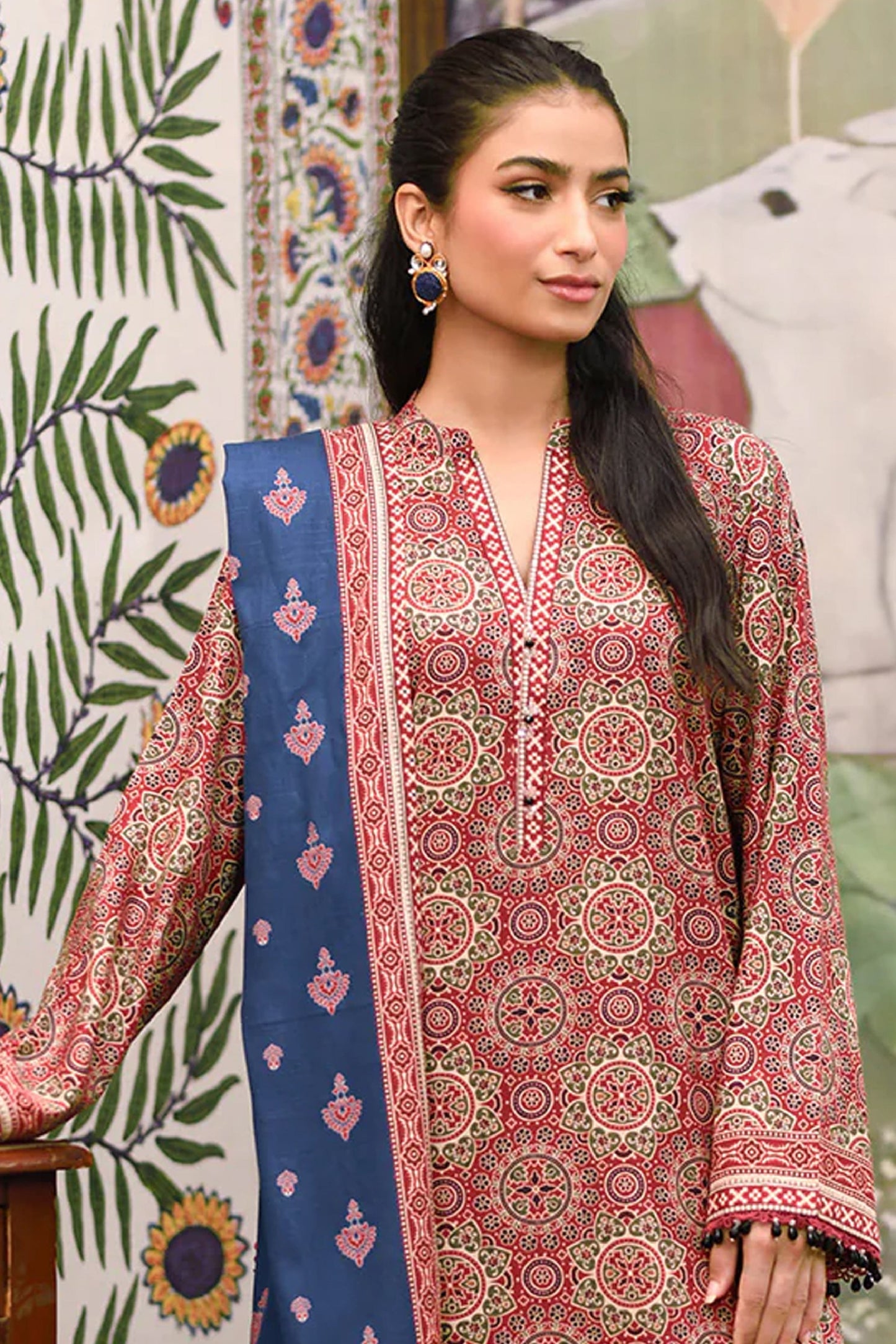 SO KAMAL lawn 3pc design 6